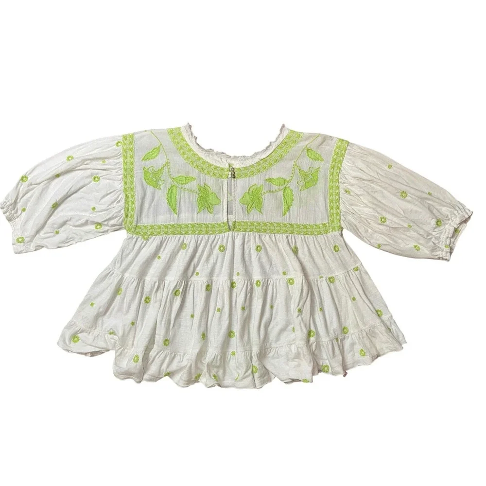 Free People gauzy cotton